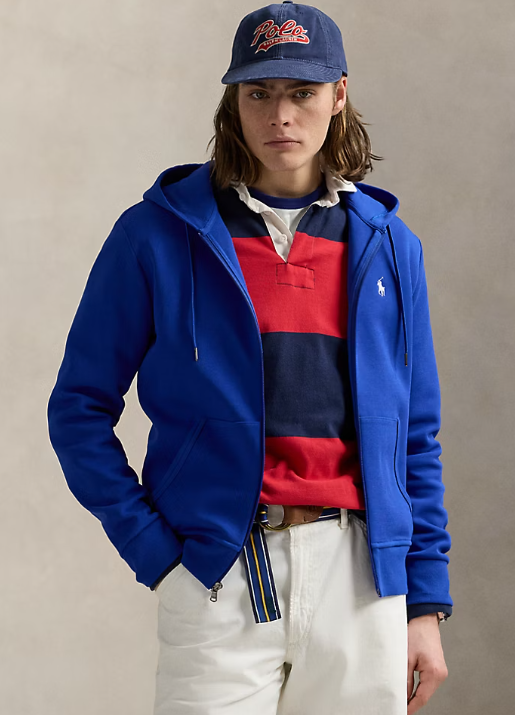 Polo Ralph Lauren Double-Knit Zip-Up