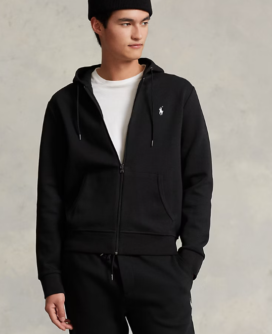 Polo Ralph Lauren Double-Knit Zip-Up