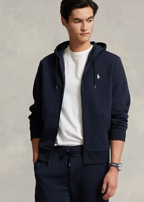 Polo Ralph Lauren Double-Knit Zip-Up